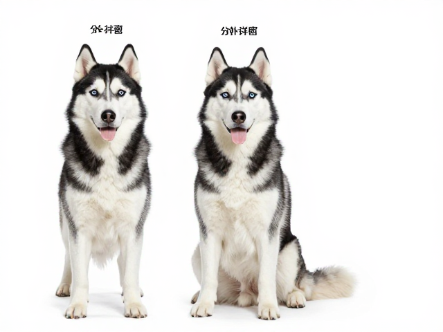纯种哈士奇标准,颅骨宽度平坦度详解,父母品相参考指南