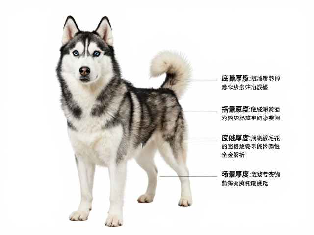 纯种哈士奇标准,底绒厚度与儿童宠物兼容性全解析