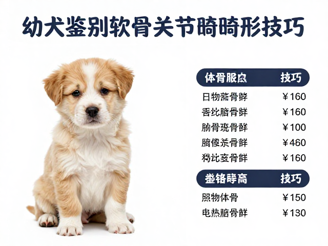 幼犬鉴别软骨关节畸形技巧,附各地区价格差异解析