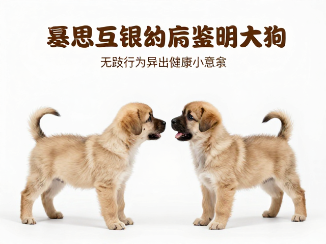 幼犬鉴别技巧,无跛行异常,高互动意愿,教你一眼挑出健康聪明小狗