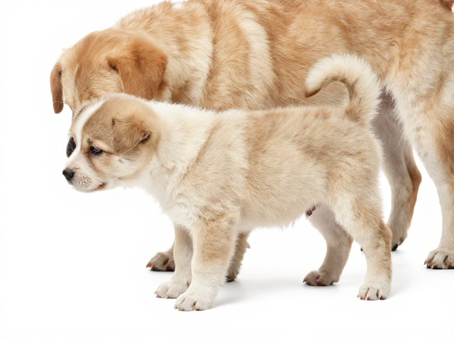 幼犬鉴别技巧,腰部短而有力,观察母犬喂养方式