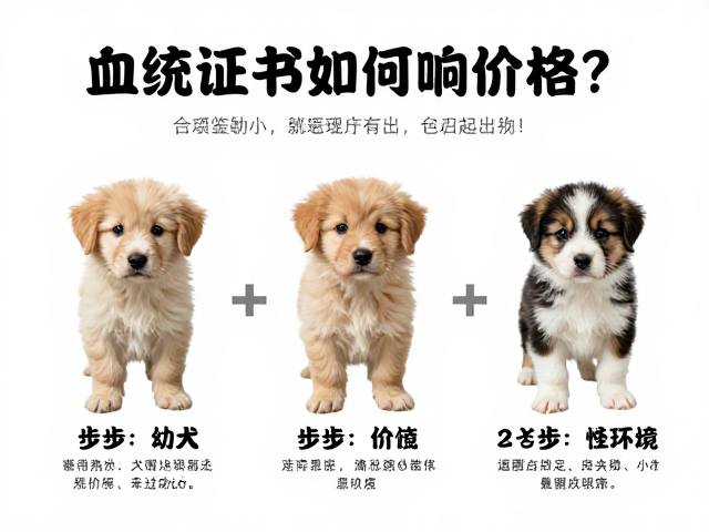 幼犬鉴别技巧,血统证书如何影响价格?3步让幼犬快速适应环境