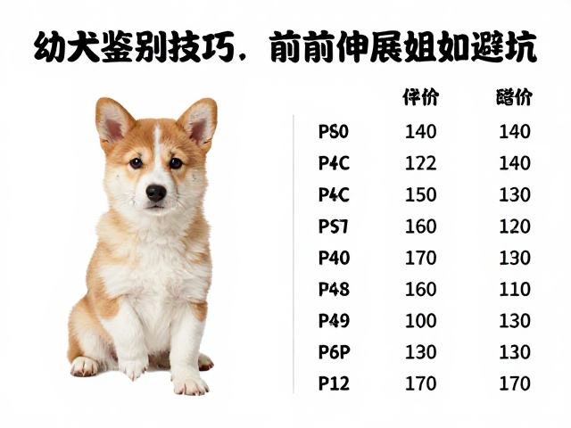 幼犬鉴别技巧,前肢伸展自如避坑,附各地区价格差异解析