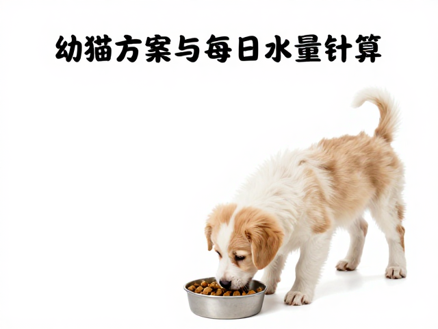 幼犬喂食方案与每日水量计算,成年犬定时喂养指南