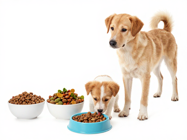 幼犬喂食方案与每日水量计算,成年犬定时喂养指南
