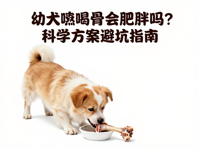 幼犬喂食熟禽骨会肥胖吗?科学方案避坑指南