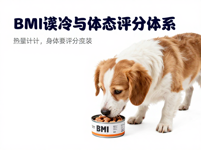 幼犬喂食方案,零食罐热量计入与BMI计算指南