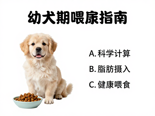 幼犬期喂食指南，科学计算脂肪摄入，定制健康喂食方案