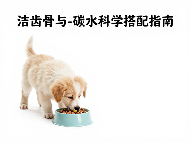 幼犬喂食方案,洁齿骨与碳水化合物比例科学搭配指南