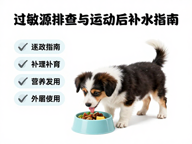 幼犬喂食方案,过敏源排查与运动后补水指南