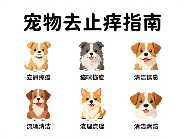 宠物去屑止痒指南,梳理技巧,清洁剂护理液全攻略