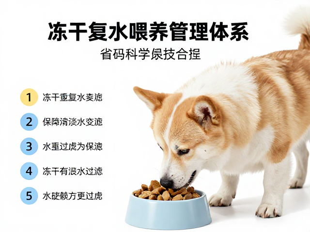 幼犬喂食方案，冻干复水技巧与水质过滤，打造科学喂养经
