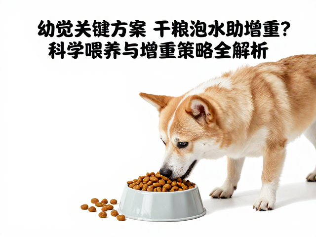 幼犬喂食方案,干粮泡水助增重?科学喂养与增重策略全解析