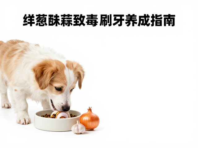 幼犬喂食方案,洋葱大蒜致毒与刷牙习惯养成指南