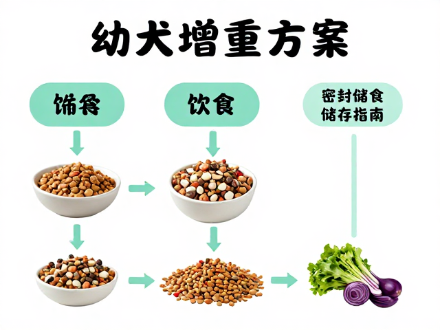 幼犬增重方案,科学喂食与饲料密封储存指南