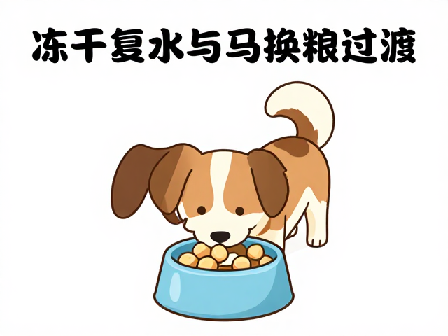 幼犬喂食方案,冻干复水技巧与换粮过渡法全攻略