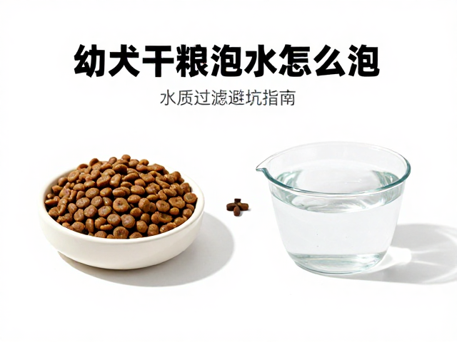 幼犬干粮泡水怎么泡?水质过滤避坑指南,科学喂食方案