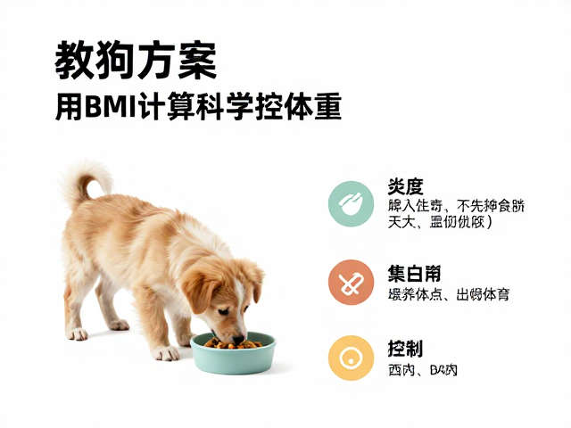 幼犬喂食方案与禁食期管理,教你用BMI计算科学控体重