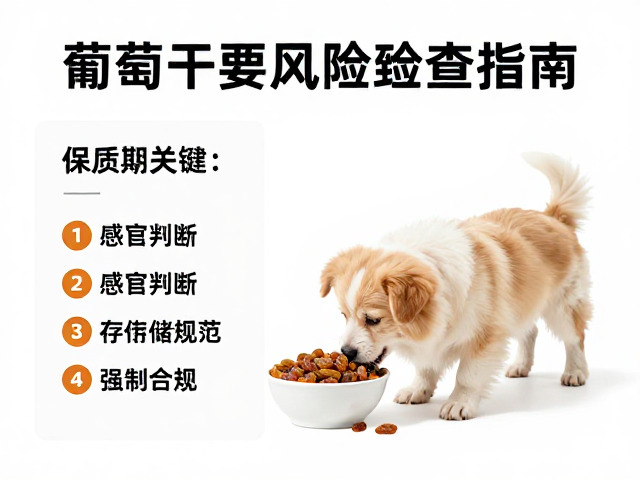 幼犬喂食方案,葡萄干致命风险与保质期检查指南