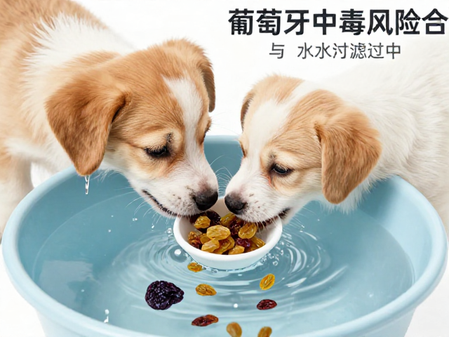 幼犬喂食方案,葡萄干中毒风险与水质过滤指南
