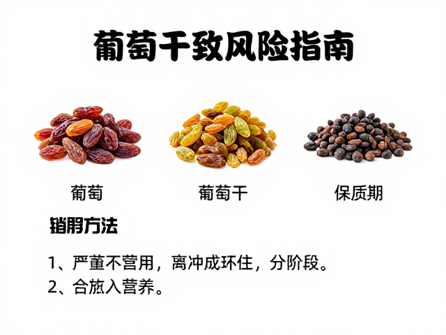 幼犬喂食方案,葡萄干致命风险与保质期检查指南
