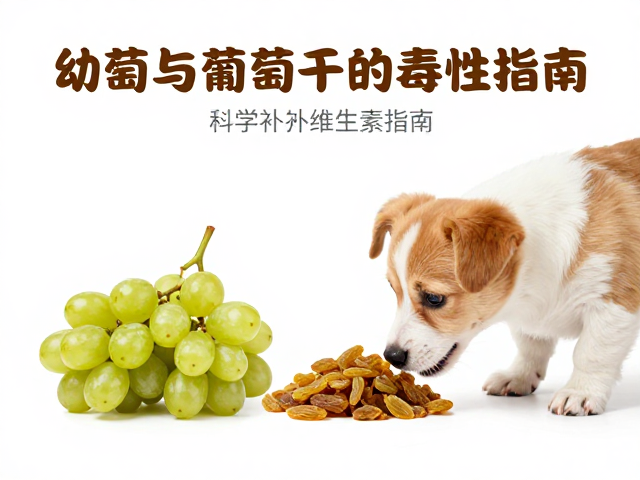 幼犬喂食方案,葡萄与葡萄干禁忌,科学补充维生素指南