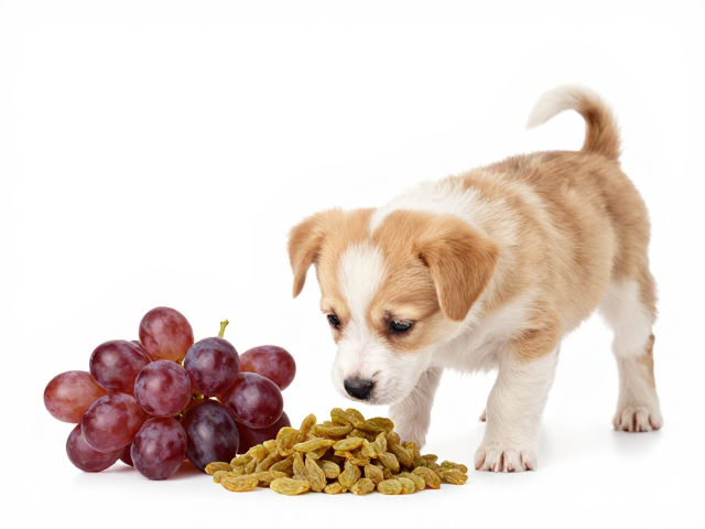 幼犬喂食方案,葡萄与葡萄干禁忌,科学补充维生素指南