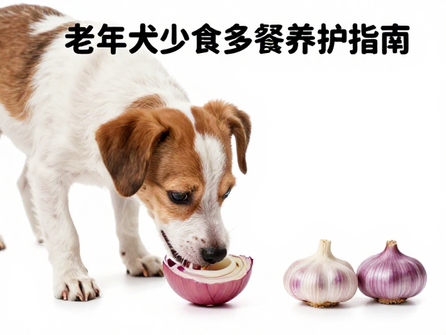 幼犬喂食禁忌,洋葱大蒜致中毒,老年犬少食多餐养护指南