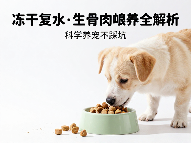 幼犬喂食方案，冻干复水与生骨肉喂养全解析，科学养宠不踩坑