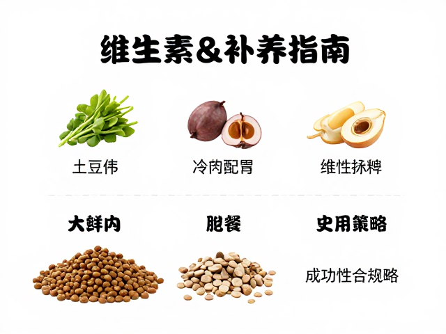 幼犬喂食方案,烘焙粮搭配维生素补充指南