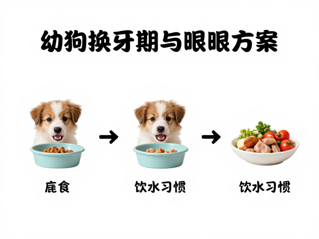 幼犬换牙期喂食方案，食物选择与饮水习惯引导指南