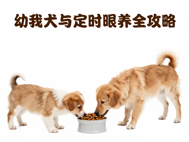 幼犬喂食与换粮过渡法,成年犬定时喂养全攻略
