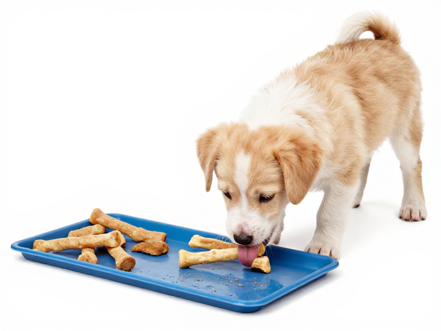 幼犬喂食方案,磨牙零食与舔食垫搭配,打造健康饮食计划