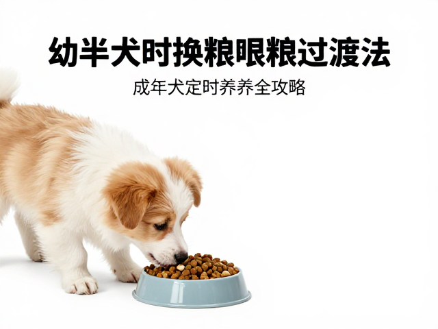 幼犬喂食与换粮过渡法，成年犬定时喂养全攻略
