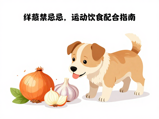 幼犬喂食方案,洋葱大蒜禁忌与运动饮食配合指南