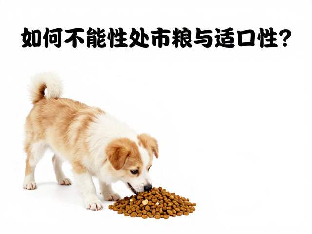 幼犬喂食方案,如何平衡功能性处方粮与适口性?