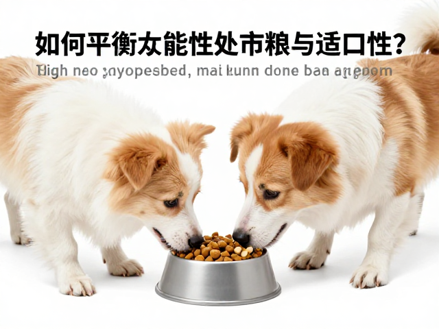 幼犬喂食方案,如何平衡功能性处方粮与适口性?