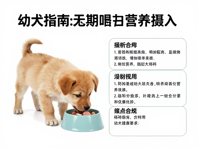 幼犬期喂食指南,如何科学计算脂肪摄入,助力幼犬健康成长