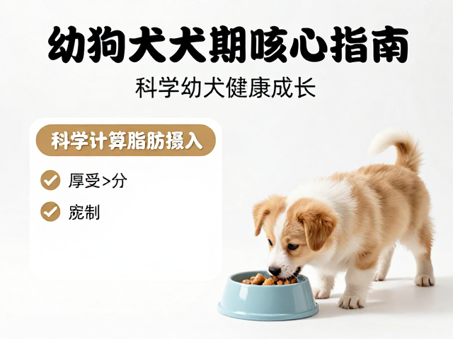 幼犬期喂食指南,如何科学计算脂肪摄入,助力幼犬健康成长