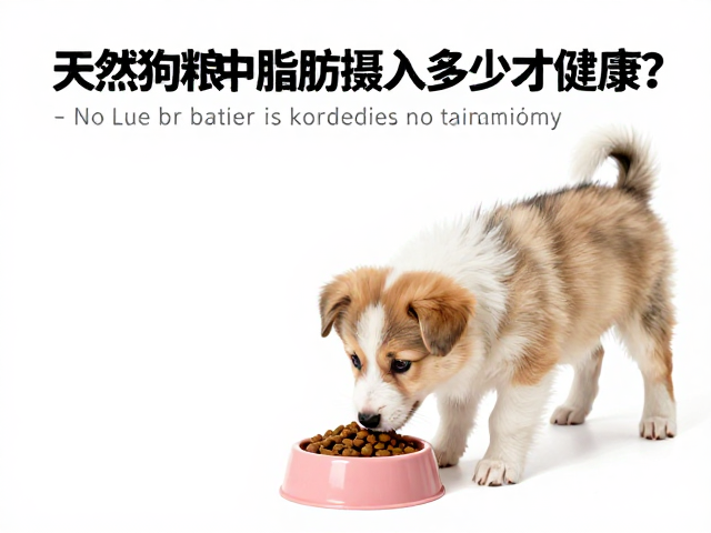 幼犬喂食方案,天然狗粮中脂肪摄入多少才健康?科学喂养指南