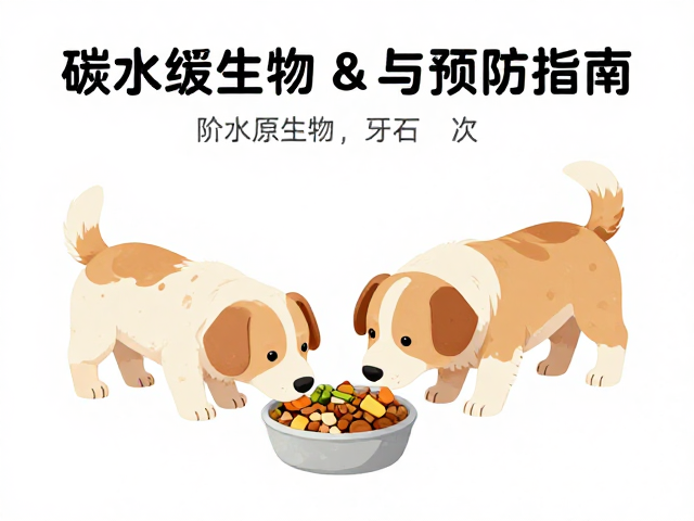 幼犬喂食方案,碳水化合物比例与牙石预防指南