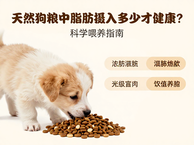 幼犬喂食方案,天然狗粮中脂肪摄入多少才健康?科学喂养指南