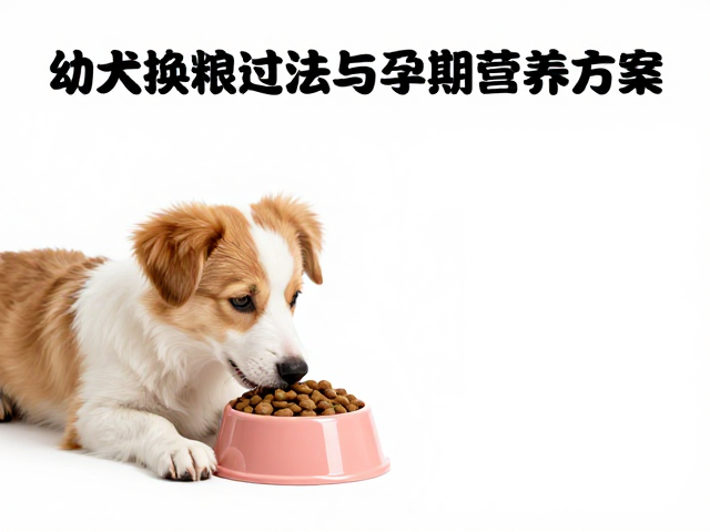 幼犬换粮过渡法与孕期营养方案,科学喂养指南