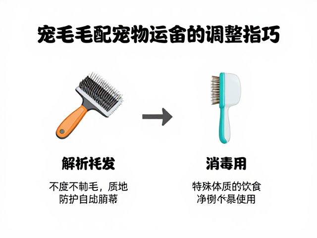 宠物毛发护理,梳理技巧、工具消毒与特殊体质饮食调整指南