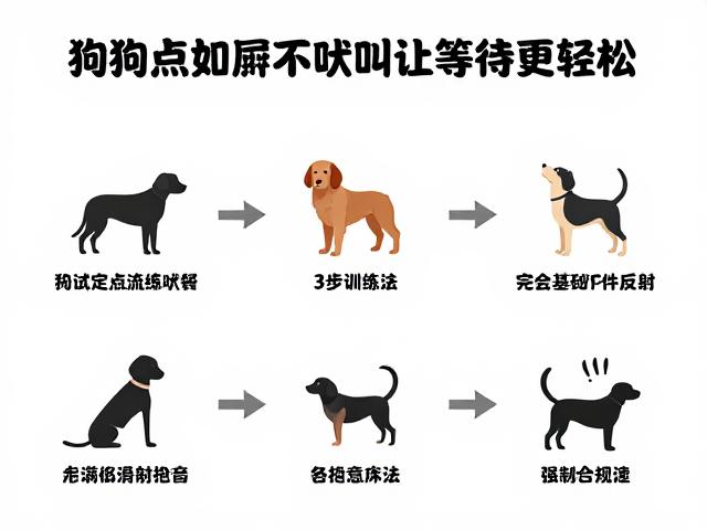 狗狗定点如厕不吠叫?3步训练法让等待更轻松