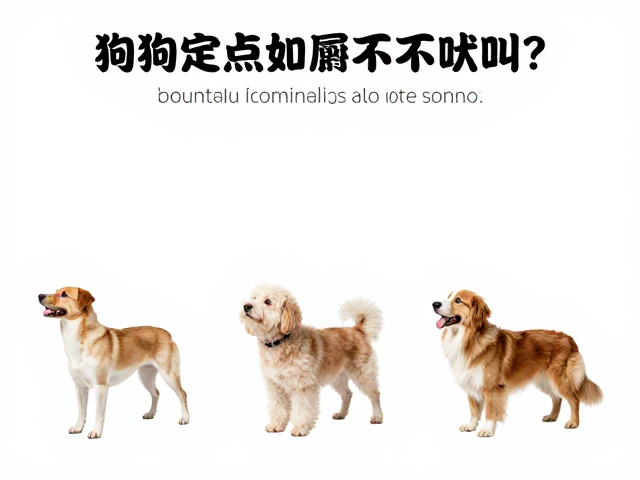 狗狗定点如厕不吠叫？3步训练法让等待更轻松