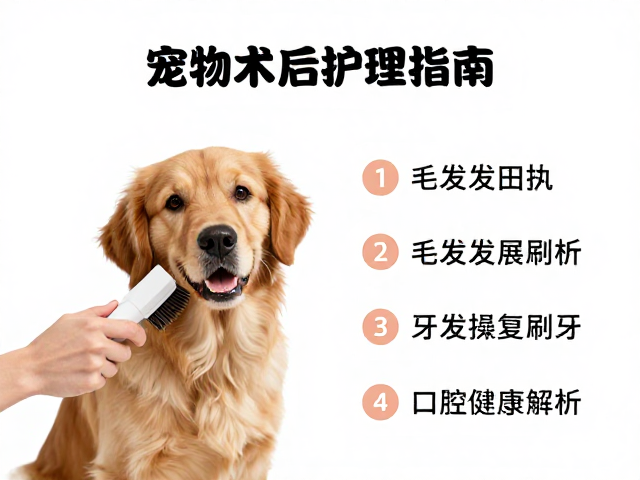 宠物术后护理指南,毛发梳理、刷牙与口腔健康全解析