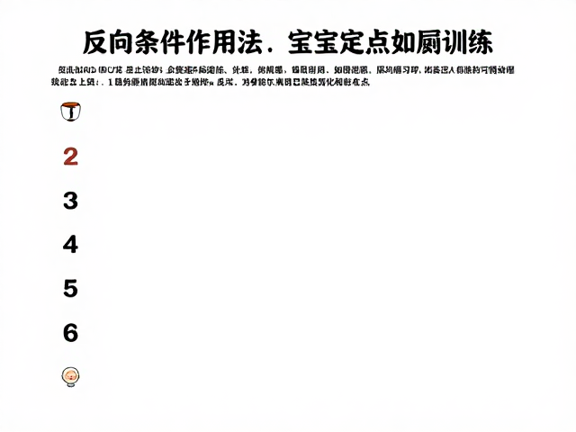 反向条件作用法,通过寻物游戏轻松搞定宝宝定点如厕训练