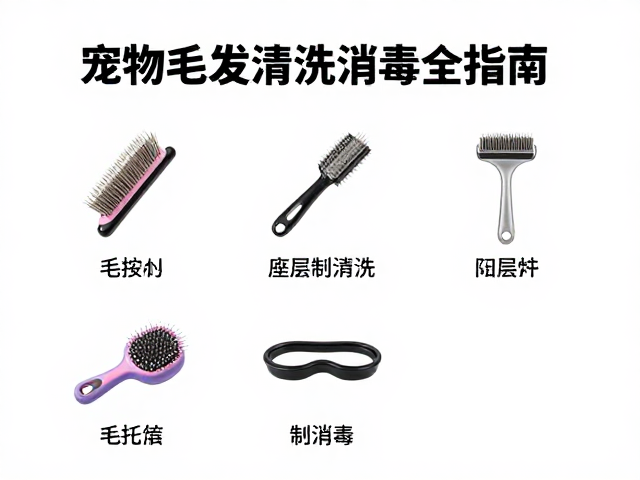 宠物毛发梳理与深层去油,工具清洗消毒全指南
