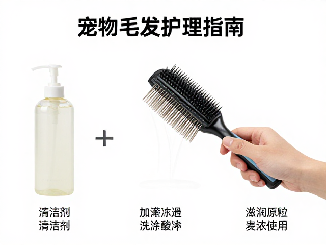 宠物毛发护理指南，梳理技巧、清洁剂与护毛素滋润全解析